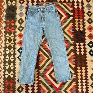 Levi’s Wedgie Straight fit jeans in Bright Side size 23 denim